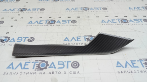 Молдинг обшивки дверей задньої правої Audi A5 F5 18-25 5D aluminum trimaran, подряпини