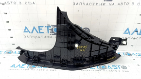 Накладка порога ззаду права Subaru Forester 25-26 чорна, потерта