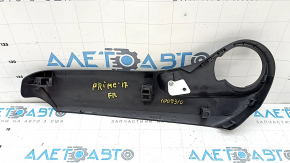 Накладка боковая пассажирского сиденья правая Toyota Prius 50 Prime 17-22 черная, под механику, царапины