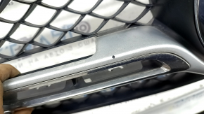 Решетка радиатора в сборе grill Mercedes W167 GLE 20-23 под радар и камеру, с эмблемой, сколы, потерта