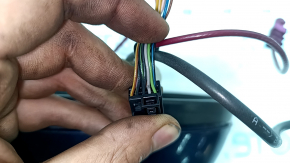 Зеркало боковое левое в сборе Mercedes W167 GLE 20-23 10+8+4+2 поворотник, подогрев, подсветка, BSM, камера, автозатемнение, синее