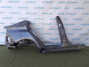 Четверть крыло задняя правая Toyota Prius 50 19-22 под BSM, отпилена с центральной стойкой, графит