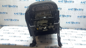 Сиденье пассажирское Ford Escape MK4 23-26 без airbag, механическое, ткань черная, серая строчка, под чистку, нет бегунка на обшивке
