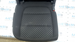 Задний ряд сидений 2 ряд правое Ford Escape MK4 23-26 без airbag, ткань черная, серая строчка, под чистку, порвано, потерто, царапины, вмятина
