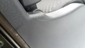 Задний ряд сидений 2 ряд правое Ford Escape MK4 23-26 без airbag, ткань черная, серая строчка, под чистку, порвано, потерто, царапины, вмятина
