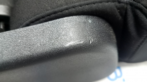 Задний ряд сидений 2 ряд правое Ford Escape MK4 23-26 без airbag, ткань черная, серая строчка, под чистку, порвано, потерто, царапины, вмятина