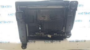 Заднее сидение левое Ford Escape MK4 23-26 без airbag, механическое, с ремнеём безопасности, ткань, черное с серой строчкой, под чистку
