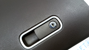 Перчаточный ящик, бардачок Mercedes W167 GLE 20-26 кожа коричневая, с замком, царапины