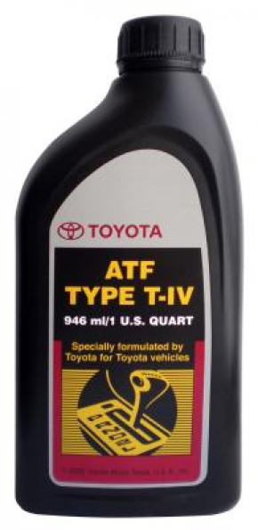 Масло трансмиссионное Toyota ATF 0,946л TYPE T-IV минерал