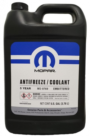 Антифриз Mopar 3,78л оранжевый концентрат MS-9769 EMBITTERED