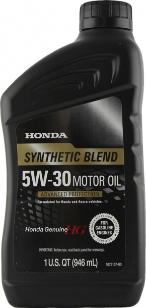 Олія моторна Honda 5w-30 SQ, 0,946 л, напівсинтетик