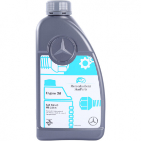 Олія моторна Mercedes Benz 5w-40 SN, 1л, синтетик
