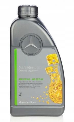 Олія моторна Mercedes Benz 5w-30 SN, 1л, синтетик
