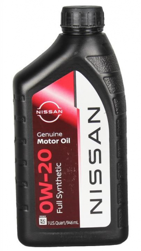 Олія моторна Nissan 0w-20 SP, 0,946 л, синтетик