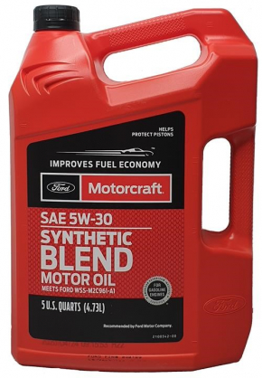 Олія моторна Ford 5w-30 SP, 4,73 л, напівсинтетик