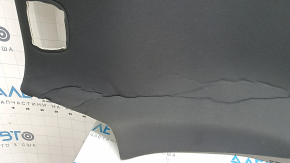 Обшивка потолка Subaru Forester 25-26 без люка, черная, без накладок, заломы, царапины, надорван