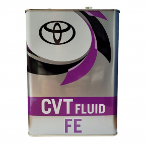 Масло трансмиссионное Toyota CVT FE, 4л, синтетик