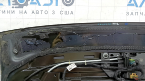 Панорама в сборе Audi A5 F5 18-25 5D черная шторка, царапина, вздулась тонировка на переднем стекле