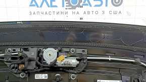 Панорама в сборе Audi A5 F5 18-25 5D черная шторка, царапина, вздулась тонировка на переднем стекле