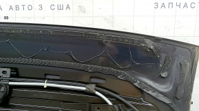 Панорама в сборе Audi A5 F5 18-25 5D черная шторка, царапина, вздулась тонировка на переднем стекле