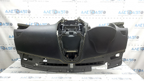 Торпедо передня панель з AIRBAG Ford Edge 19-24 чорна start-stop, потерта