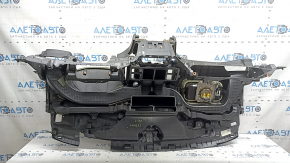 Торпедо передня панель з AIRBAG Ford Edge 19-24 чорна start-stop, потерта