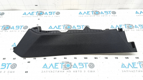 Накладка центральной консоли боковая передняя левая Subaru Forester 25-26 черная, царапины