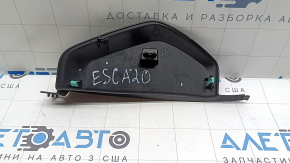 Накладка передньої панелі збоку ліва Ford Escape MK4 20-26 чорна, надламані кріплення