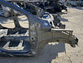 Четверть передняя правая Ford Edge 19-24 на кузове, графит, примята, надрывы, обломаны болты