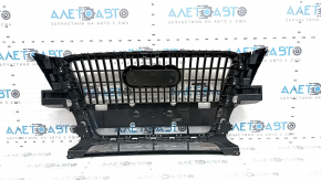 Решітка радіатора grill Audi Q5 8R 11-12 дорест, чорний з хром молдингом
