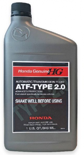 Олія трансмісійна Honda ATF 2,0, 0,946л, синтетик
