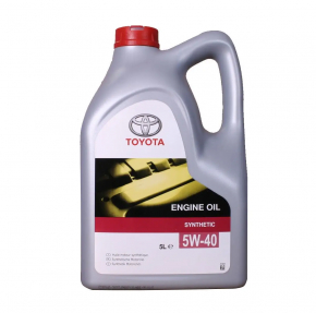 Масло моторное Toyota 5W-40 SN, 5л, синтетик
