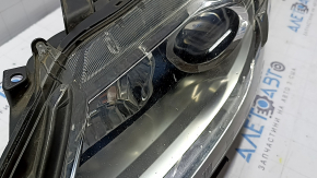 Фара передняя левая в сборе Lexus ES300h ES350 13-15 дорест ксенон + LED DRL, царапины, песок
