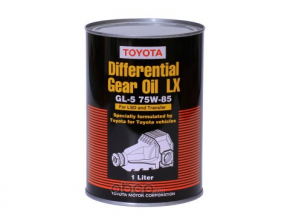 Масло трансмиссионное Toyota LSD 75W-85 GL-5, 1л, синтетик