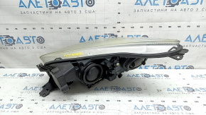 Фара передняя правая в сборе Ford Escape MK3 17-19 рест ксенон+led светлая, под полировку, царапины, паутинка