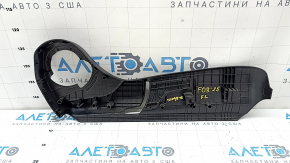 Накладка управления водительским сиденьем Subaru Forester 25-26 черная, 2 части, под механику, царапины