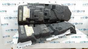 Покрытие пола Subaru Forester 25-26 черное, под чистку