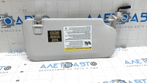 Козырек левый Ford Escape MK4 21-25 серый, без крючка, под подсветку, тычка