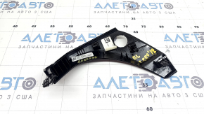 Накладка торпеди під кнопку start/stop ліва Ford Escape MK3 17-19 чорний глянець, подряпини