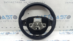 Руль голый Ford Escape MK3 17-19 рест, кожа черная, подогрев, без кнопок, царапины