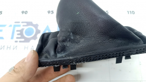 Ручка КПП із кожухом Ford Escape MK3 17-19 шкіра чорна, подряпини, під хімччистку