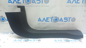 Накладка порога передняя правая Ford Escape MK4 20-26 черная, царапины, сломано крепление