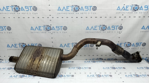 Приемная труба Audi A5 F5 18-25 2.0T, MHEV порвана сетка