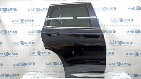 Двері в зборі ззаду права BMW X3 G01 18-24 тонування, keyless, чорний 668, подряпини на нижній накладці, тички