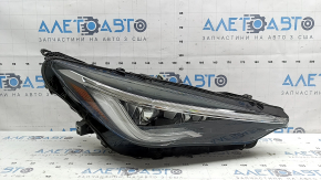 Фара передня права в зборі Infiniti QX50 19-22 LED, адаптив, під полірування, поліз лак, жовтий LED