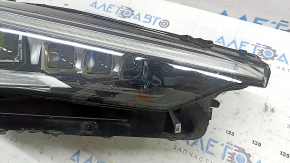 Фара передня права в зборі Infiniti QX50 19-22 LED, адаптив, під полірування, поліз лак, жовтий LED