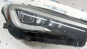 Фара передня права в зборі Infiniti QX50 19-22 LED, адаптив, під полірування, поліз лак, жовтий LED