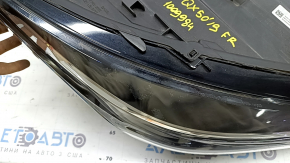 Фара передня права в зборі Infiniti QX50 19-22 LED, адаптив, під полірування, поліз лак, жовтий LED