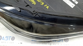 Фара передня права в зборі Infiniti QX50 19-22 LED, адаптив, під полірування, поліз лак, жовтий LED