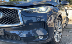 Фара передня ліва в зборі Infiniti QX50 19-22 LED, адаптив, під полірування, жовтить LED
